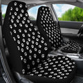 Paws Black Car Seat Covers For Dog Cat Lover-Gear Wanta