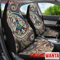 Peace Symbol Hippie Car Seat Covers NH09-Gear Wanta