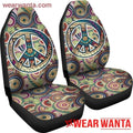 Peace Symbol Hippie Car Seat Covers NH09-Gear Wanta