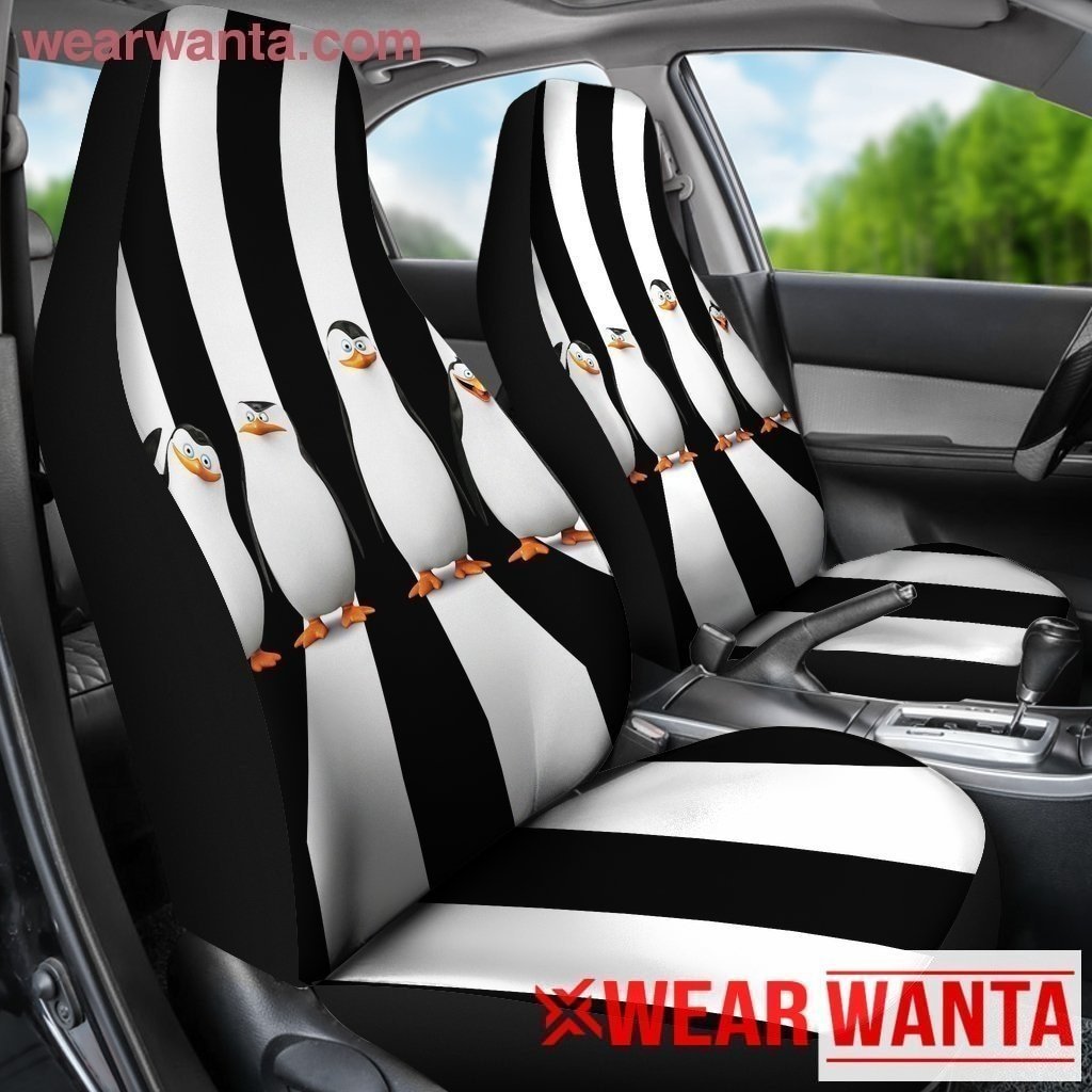 Penguin Of Madagascar Car Seat Covers-Gear Wanta