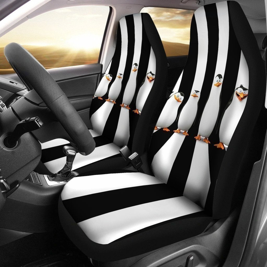 Penguin Of Madagascar Car Seat Covers-Gear Wanta