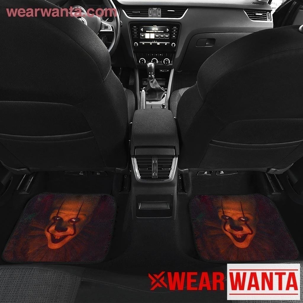 Pennywise Car Floor Mats It Smile Face-Gear Wanta