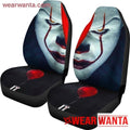 Pennywise Face IT Car Seat Covers Horror NH09-Gear Wanta