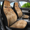 Persian Cat Car Seat Covers Cute Cat Face-Gear Wanta