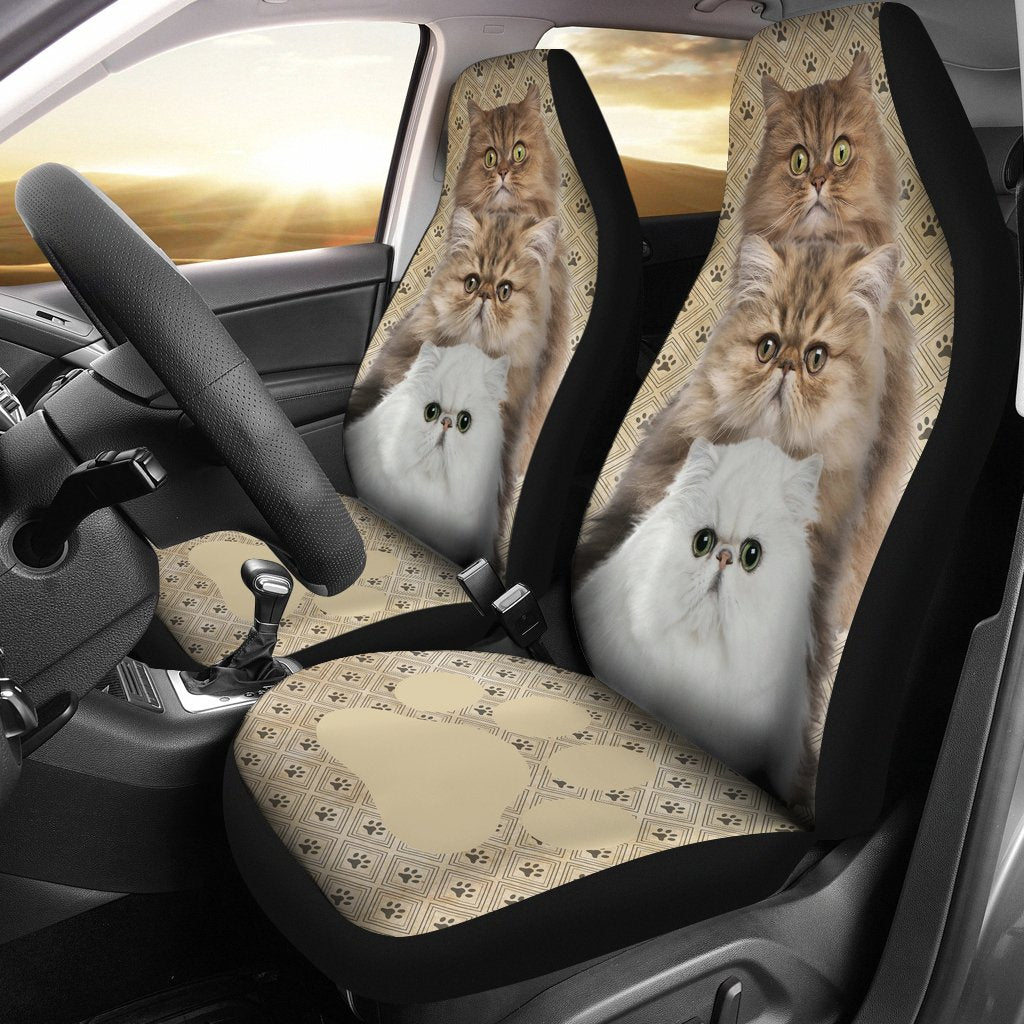 Persian Cat Car Seat Covers Funny Seat Covers For Car-Gear Wanta