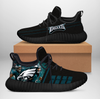 Philadelphia Eagles 5 Shoes Black Shoes Fan Gift Idea Run-Gear Wanta