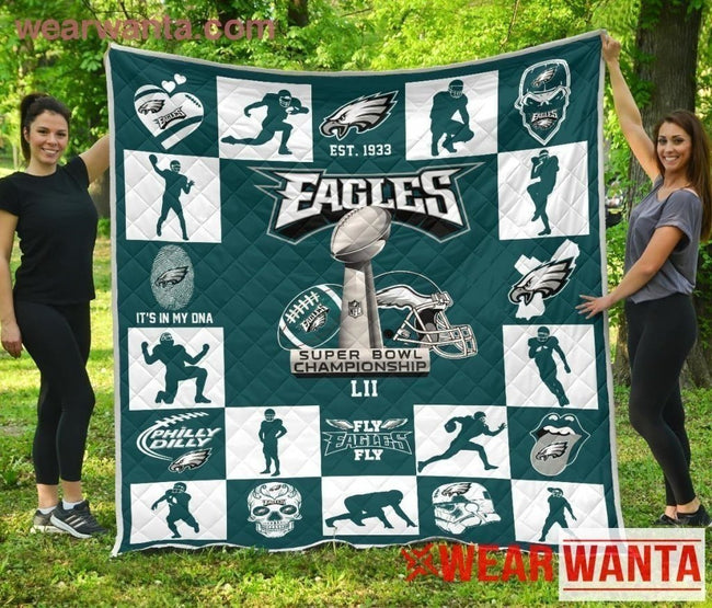 Philadelphia Eagles Quilt Blanket-Gear Wanta