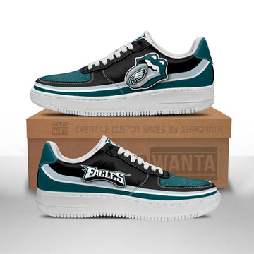 Philadelphia Eagles Sneakers Custom Force Shoes Sexy Lips For Fans-Gear Wanta