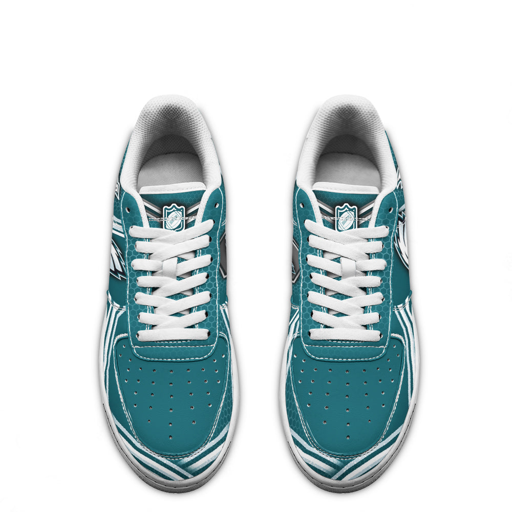 Philadelphia Eagles Air Sneakers Custom For Fans-Gear Wanta