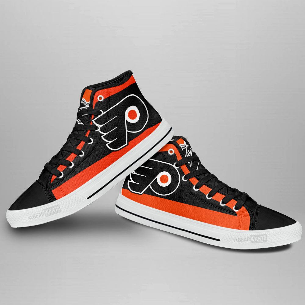 Philadelphia Flyers Custom Sneakers For Fans-Gear Wanta