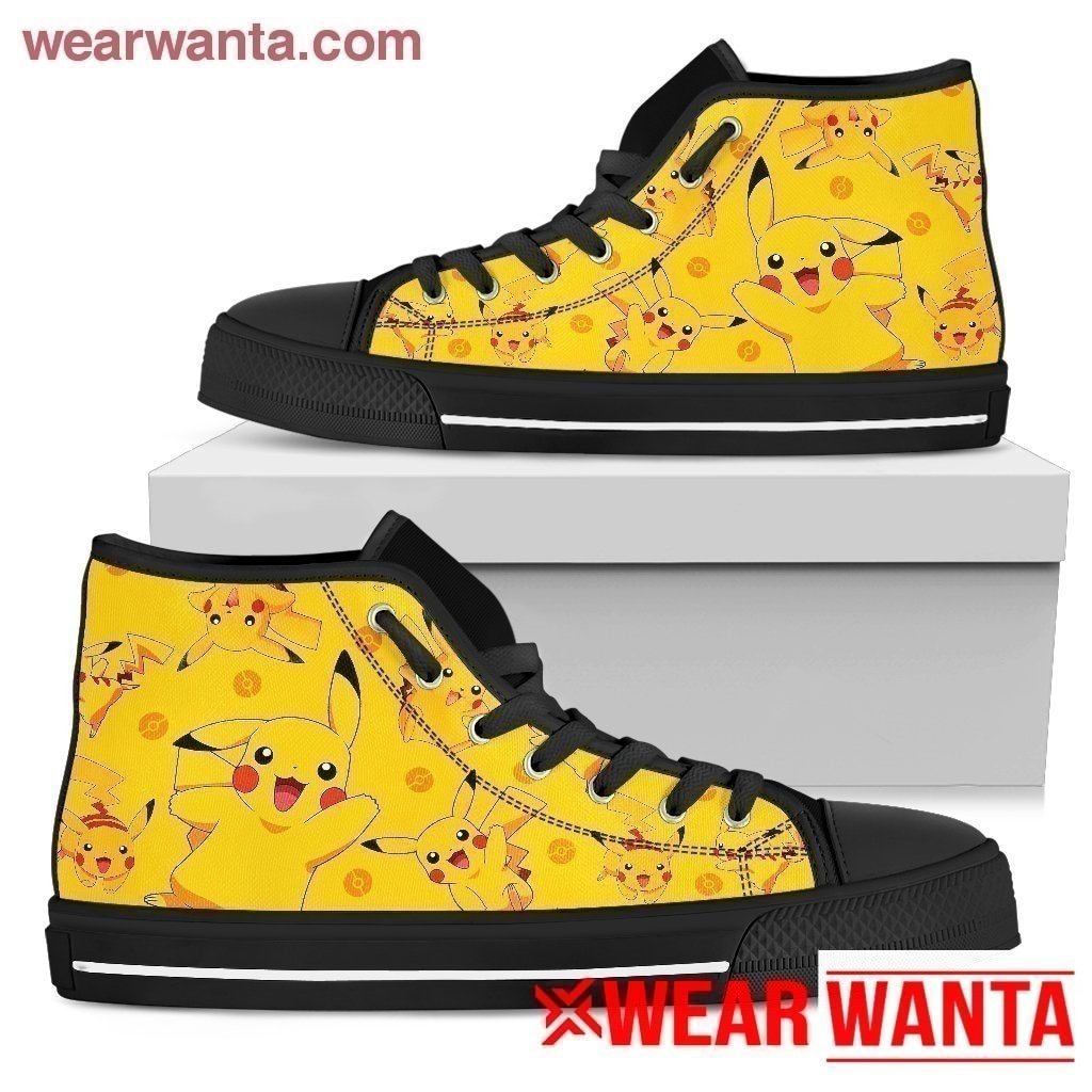 Pika Shoes High Top Sneaker Gift Idea-Gear Wanta