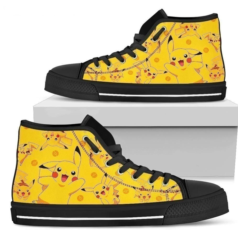 Pika Shoes High Top Sneaker Gift Idea-Gear Wanta