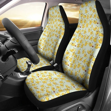 Pikachu Different Expressions Car Seat Covers-Gear Wanta