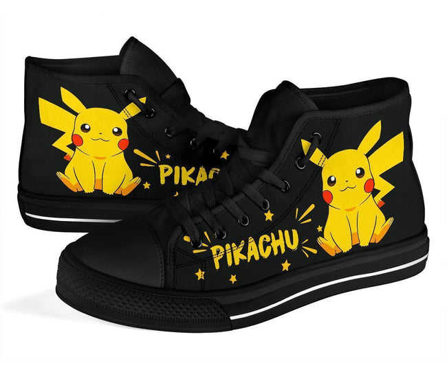 Pikachu High Top Shoes Custom Pokemon Sneakers-Gear Wanta