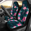 Pink Flamingo & Hibiscus Car Seat Covers-Gear Wanta