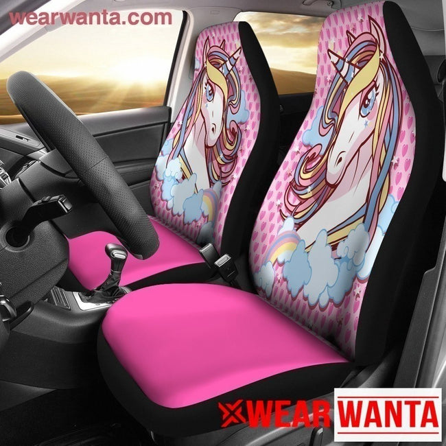 Pink Unicorn Car Seat Covers-Gear Wanta