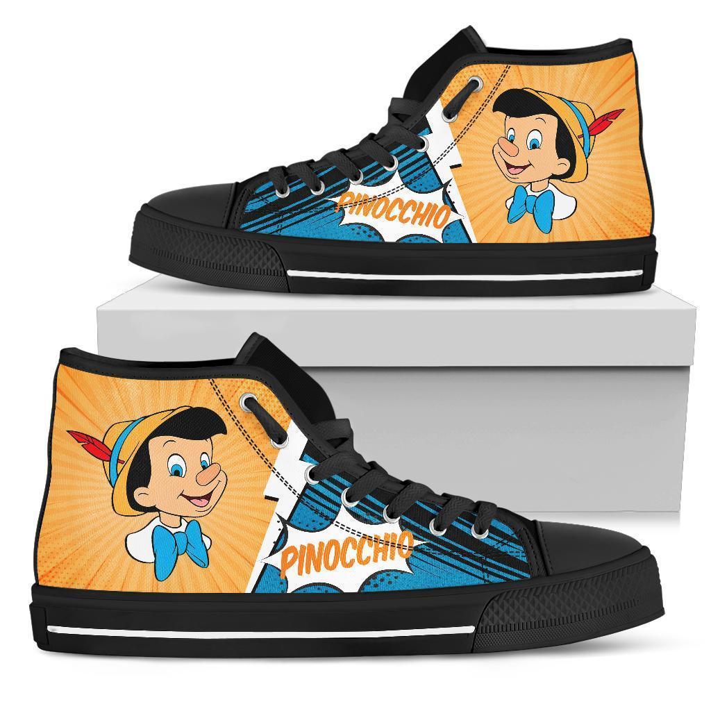 Pinocchio High Top Shoes Custom Idea-Gear Wanta