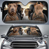 Pit Bull Car Car Sun Shade Funny Dog Windshield-Gear Wanta