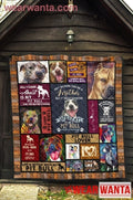 Pit Bull Mom Blanket Funny Gift Idea For Dog Lover-Gear Wanta