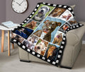 Pit bull Quilt Blanket For Who Love Pit bull-Gear Wanta