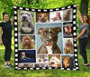 Pit bull Quilt Blanket For Who Love Pit bull-Gear Wanta
