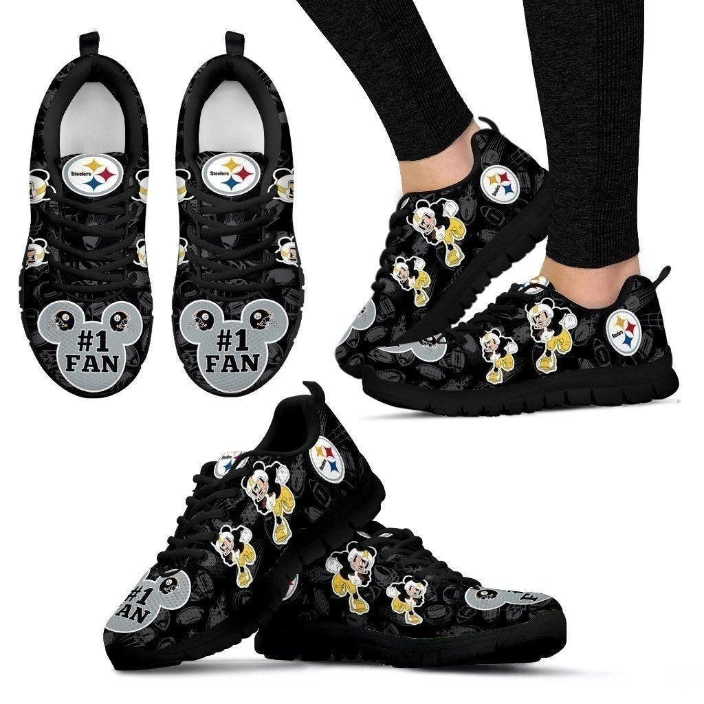 Pittsburgh Steelers Women's Sneakers-Gear Wanta