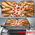Pizza Cheese Funny Car Sun Shade-Gear Wanta