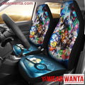 Poke Ball Blue Design Car Seat Covers-Gear Wanta