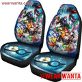 Poke Ball Blue Design Car Seat Covers-Gear Wanta