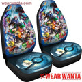 Poke Ball Blue Design Car Seat Covers-Gear Wanta