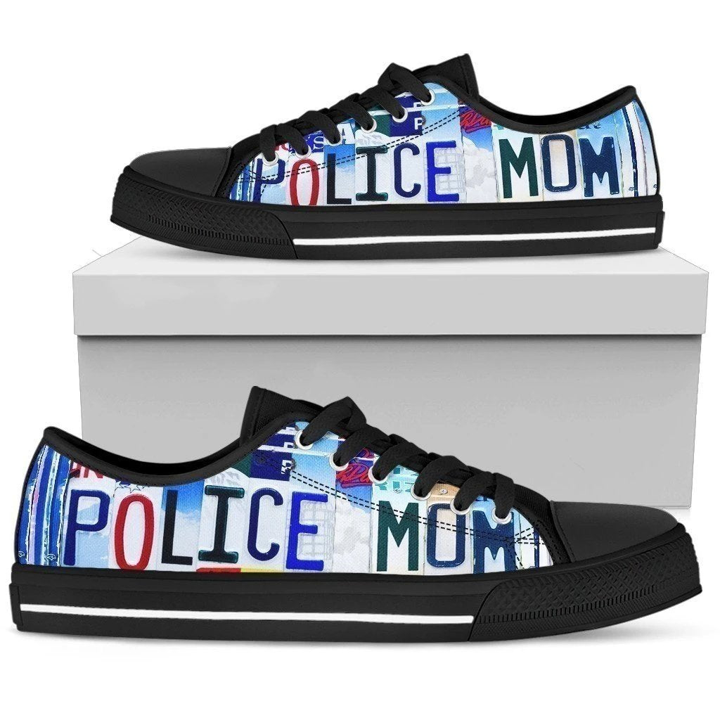 Police Mom Women's Sneakers Style Gift Idea NH08-Gear Wanta