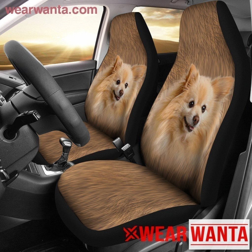 Pomeranian Dog Car Seat Covers LT03-Gear Wanta