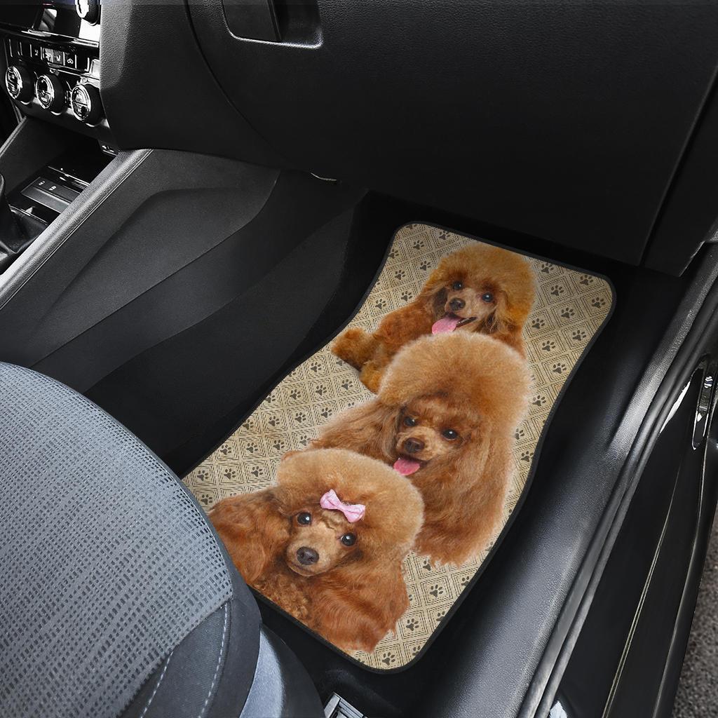 Poodle Car Floor Mats Funny For Poodle Dog Lover-Gear Wanta