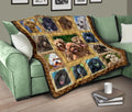 Poodle Dog Quilt Blanket Amazing-Gear Wanta