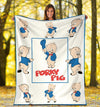 Porky Pig Fleece Blanket Looney Tunes Home Decoration-Gear Wanta