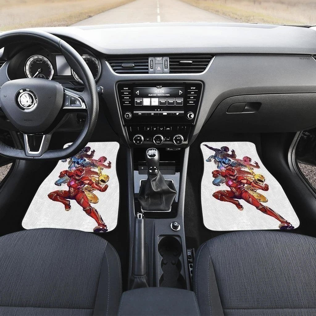 Power Rangers Car Floor Mats Mats Custom Car Accessories-Gear Wanta