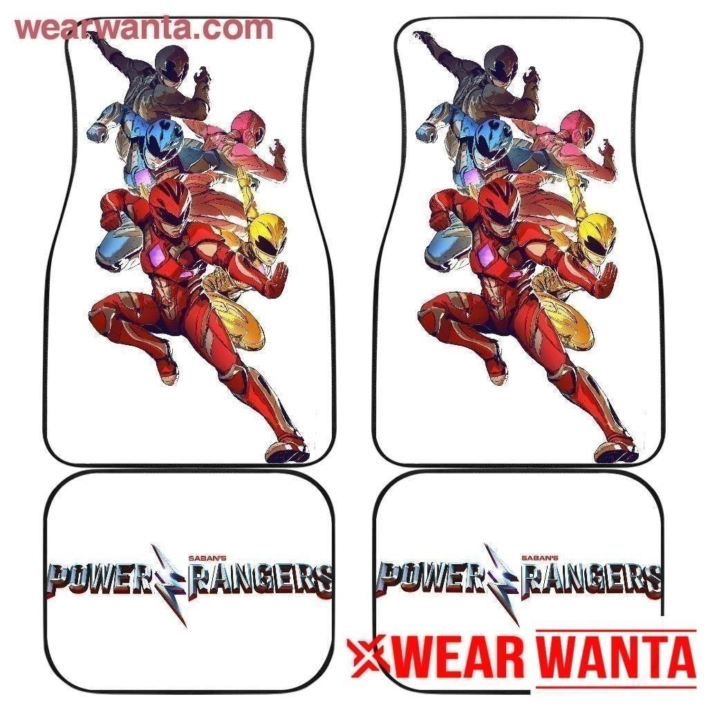 Power Rangers Car Floor Mats Mats Custom Car Accessories-Gear Wanta