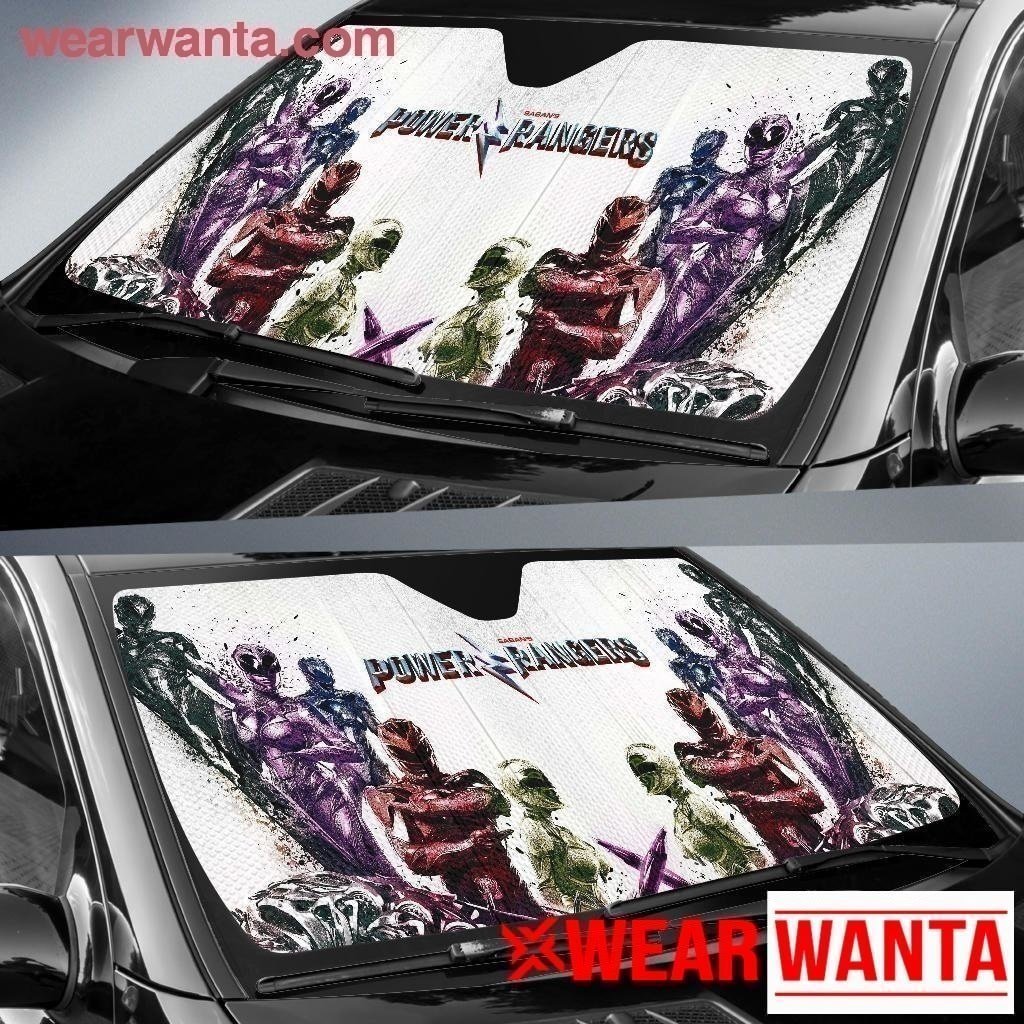 Power Rangers The Movies 4 Car Sun Shades MN05-Gear Wanta