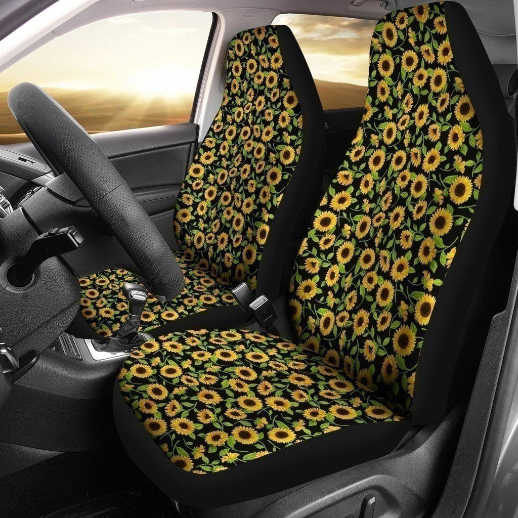 Pretty Sunflowers Car Seat Covers Amazing Gift Idea-Gear Wanta