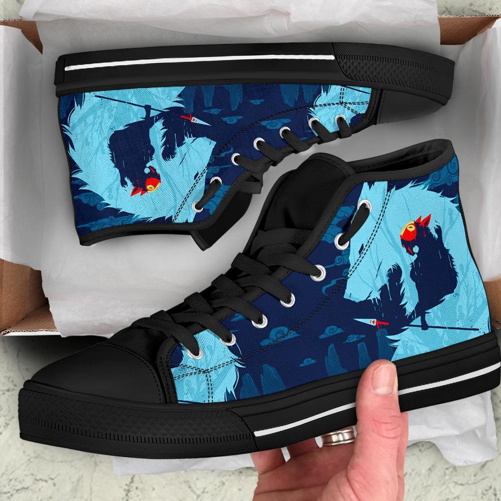 Princess Mononoke High Top Shoes Anime Custom PT20-Gear Wanta