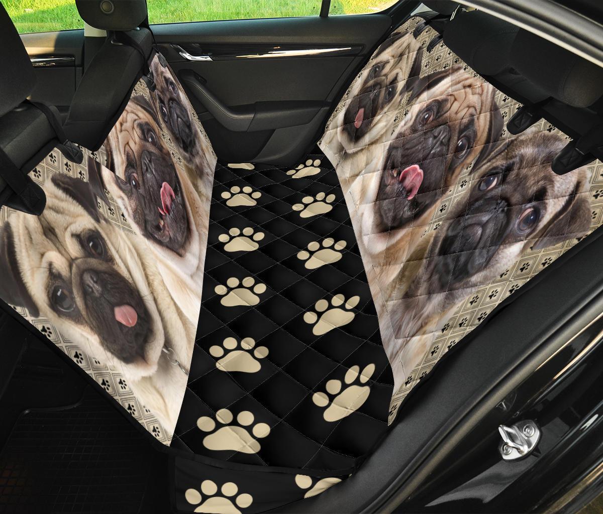 Pug Dog Pet Seat Covers For Pug Dog Lover-Gear Wanta