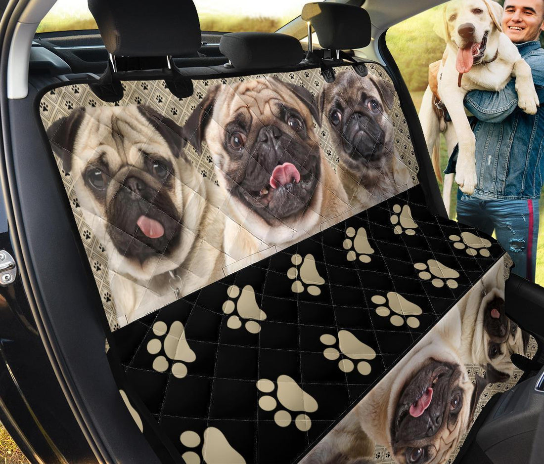 Pug Dog Pet Seat Covers For Pug Dog Lover-Gear Wanta