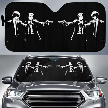 Pulp Fiction Vincent & Jules 2 Car Sun Shade-Gear Wanta