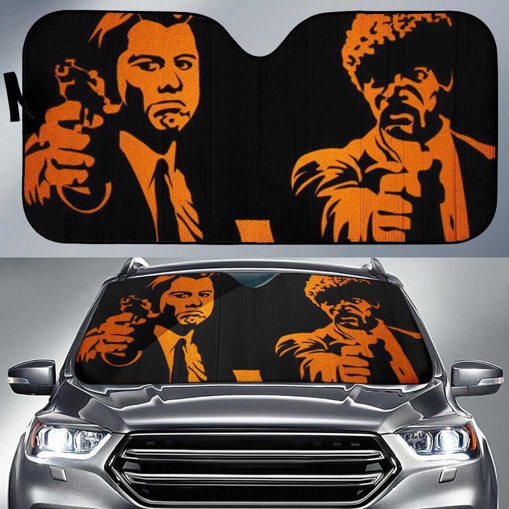 Pulp Fiction Vincent & Jules Car Sun Shade-Gear Wanta