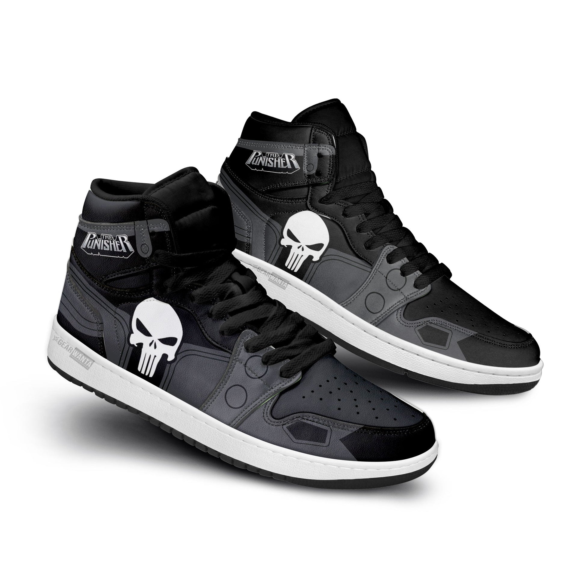 Punisher Shoes Custom Anti Heroes Sneakers-Gear Wanta