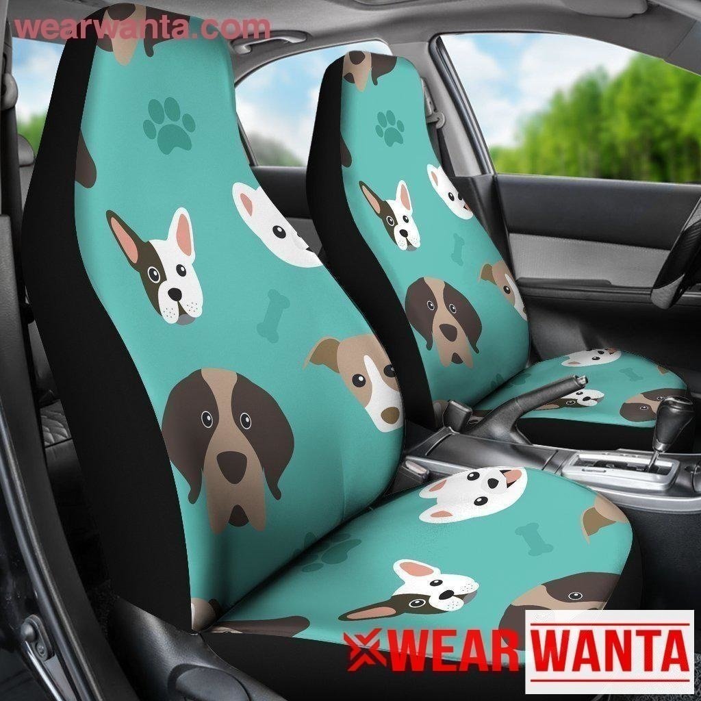 Puppy Dog Car Seat Covers Custom Car Decoration Accessories-Gear Wanta