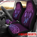 Purple Dreamcatcher Floral Pattern Car Seat Covers LT03-Gear Wanta