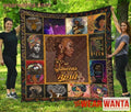 Queens Are Born In April Quilt Blanket Birthday Gift-Gear Wanta