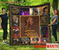 Queens Are Born In January Quilt Blanket Birthday Gift-Gear Wanta
