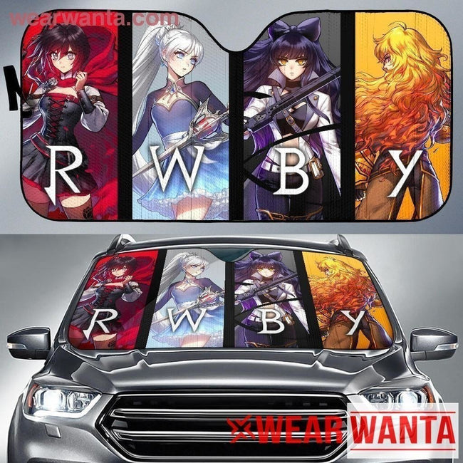 RWBY Girls Anime Car Sun Shade NH07-Gear Wanta